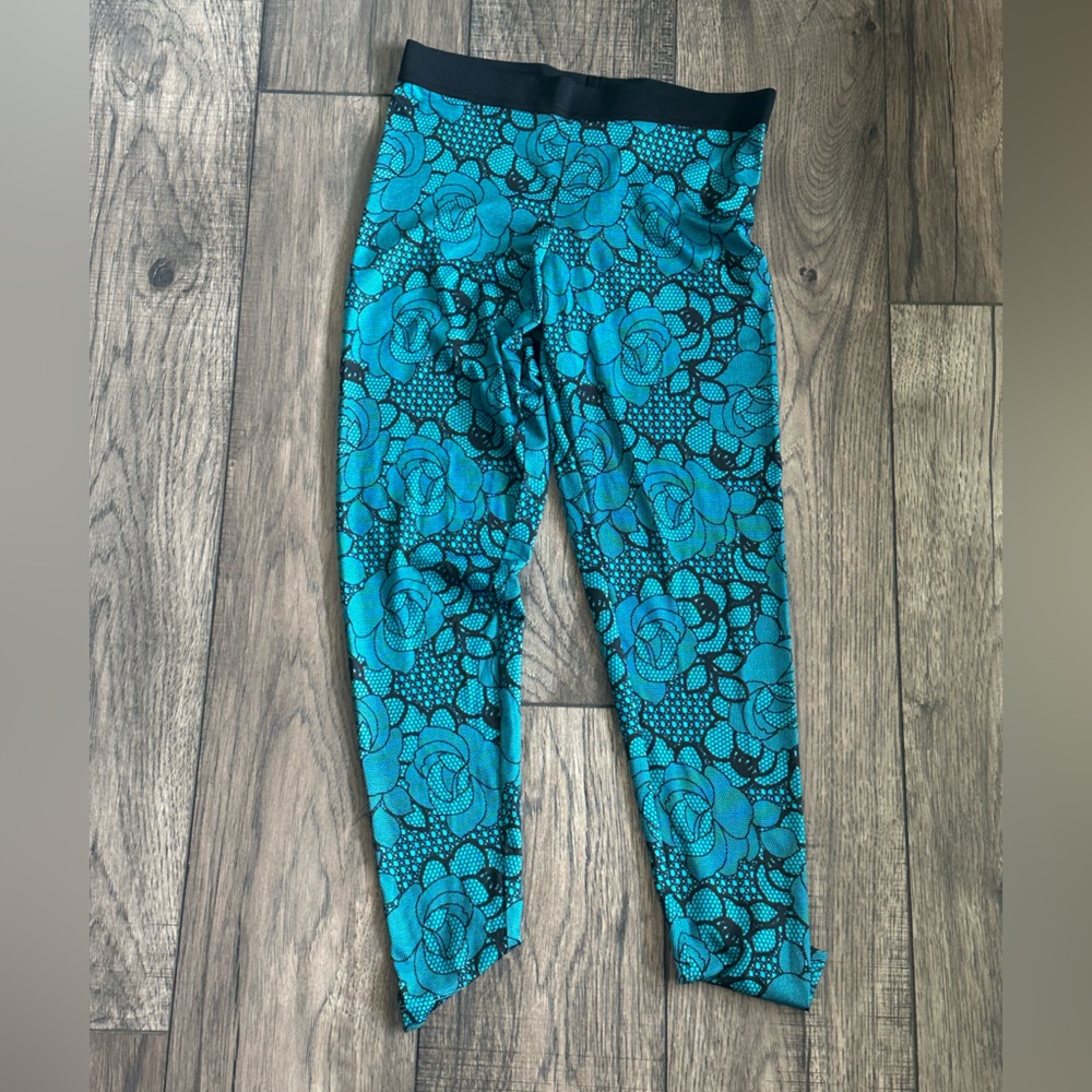 Medium Candies blue & black leggings